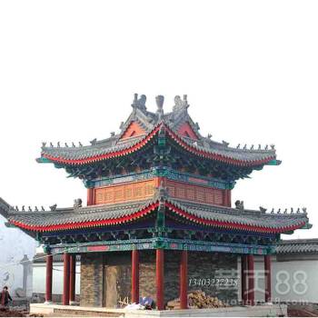 【河北邯山家族宗祠仿古祠堂設計古建祠堂施工】-