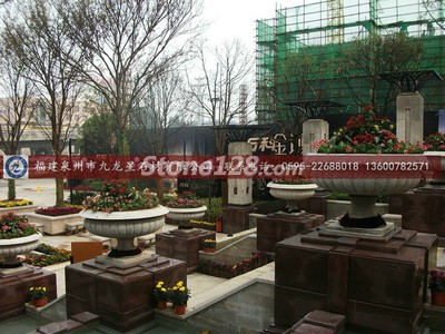 供應石花盆、石花缽、花崗巖花盆——助力園林綠化工程